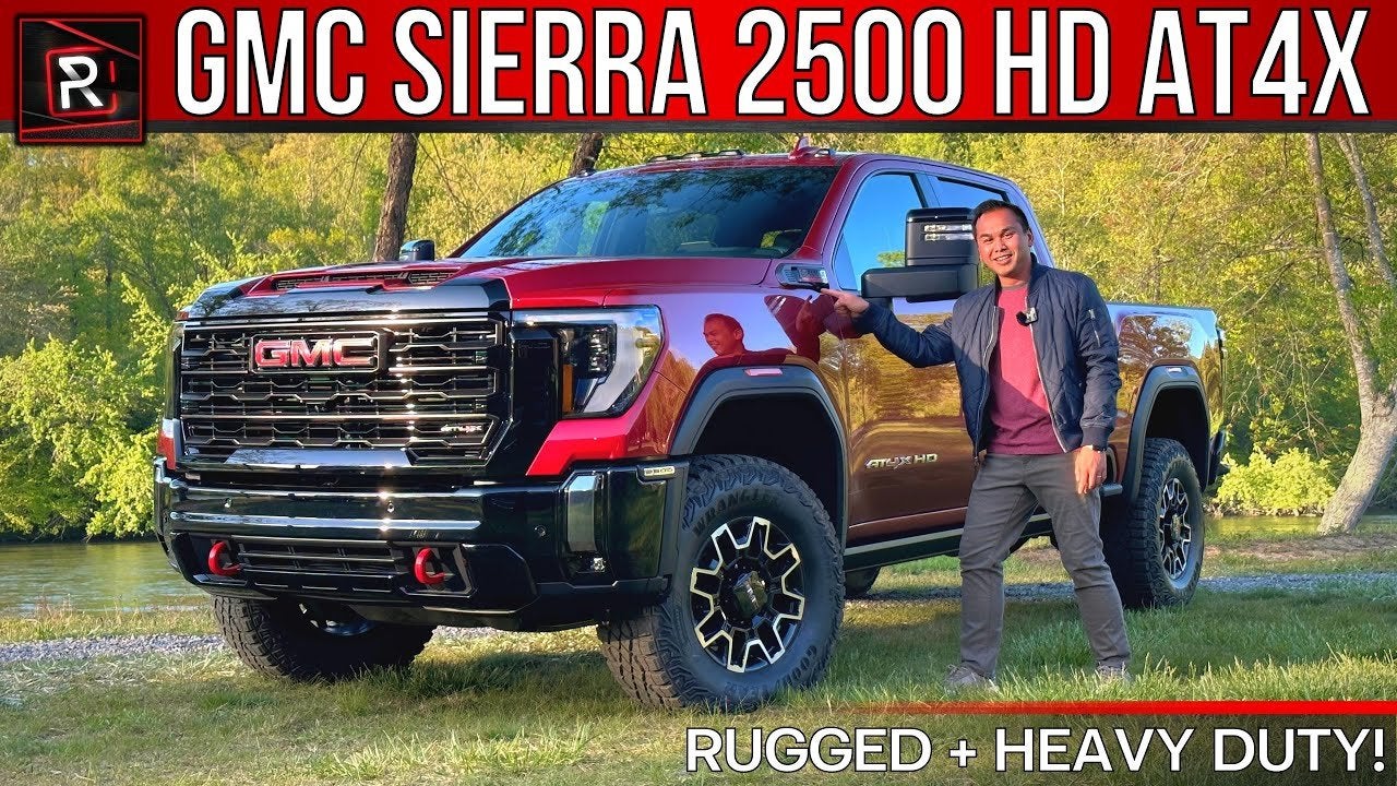 2024 GMC Sierra 2500 HD AT4X First Look Videos GMC Canyon AT4X Forum